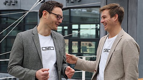 VePa-Gründer Simon Schubnell und David Schön
